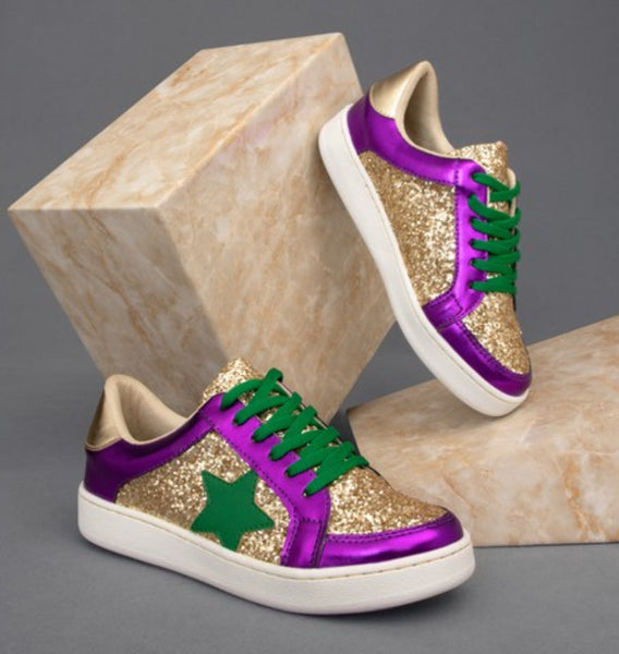 mardi gras sneakers