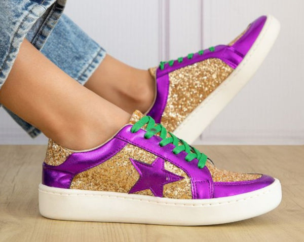 mardi gras sneakers