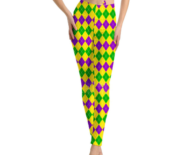 girls mardi gras tights