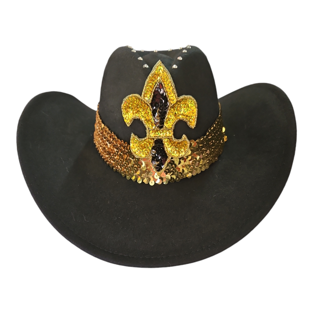 Bling n fleur Cowboy hat