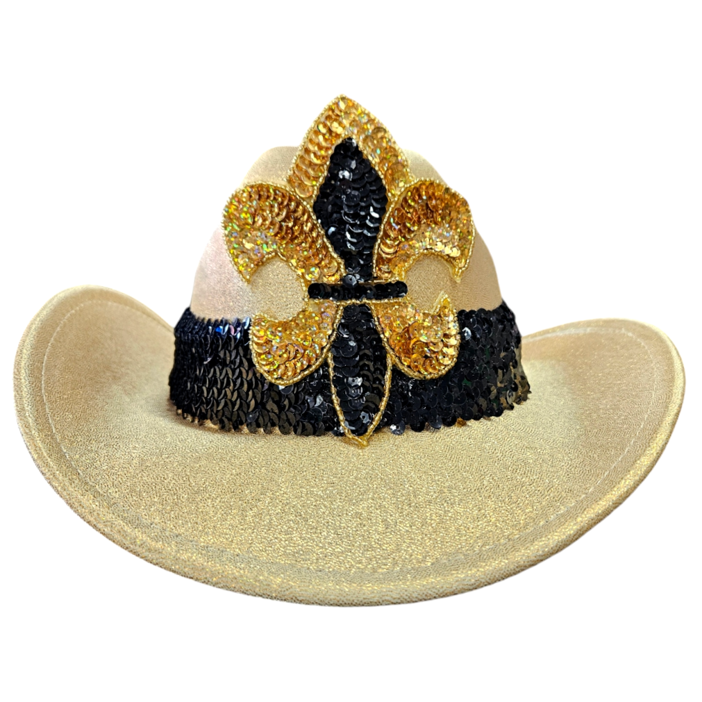 Gold Cowboy hat (lightweight)