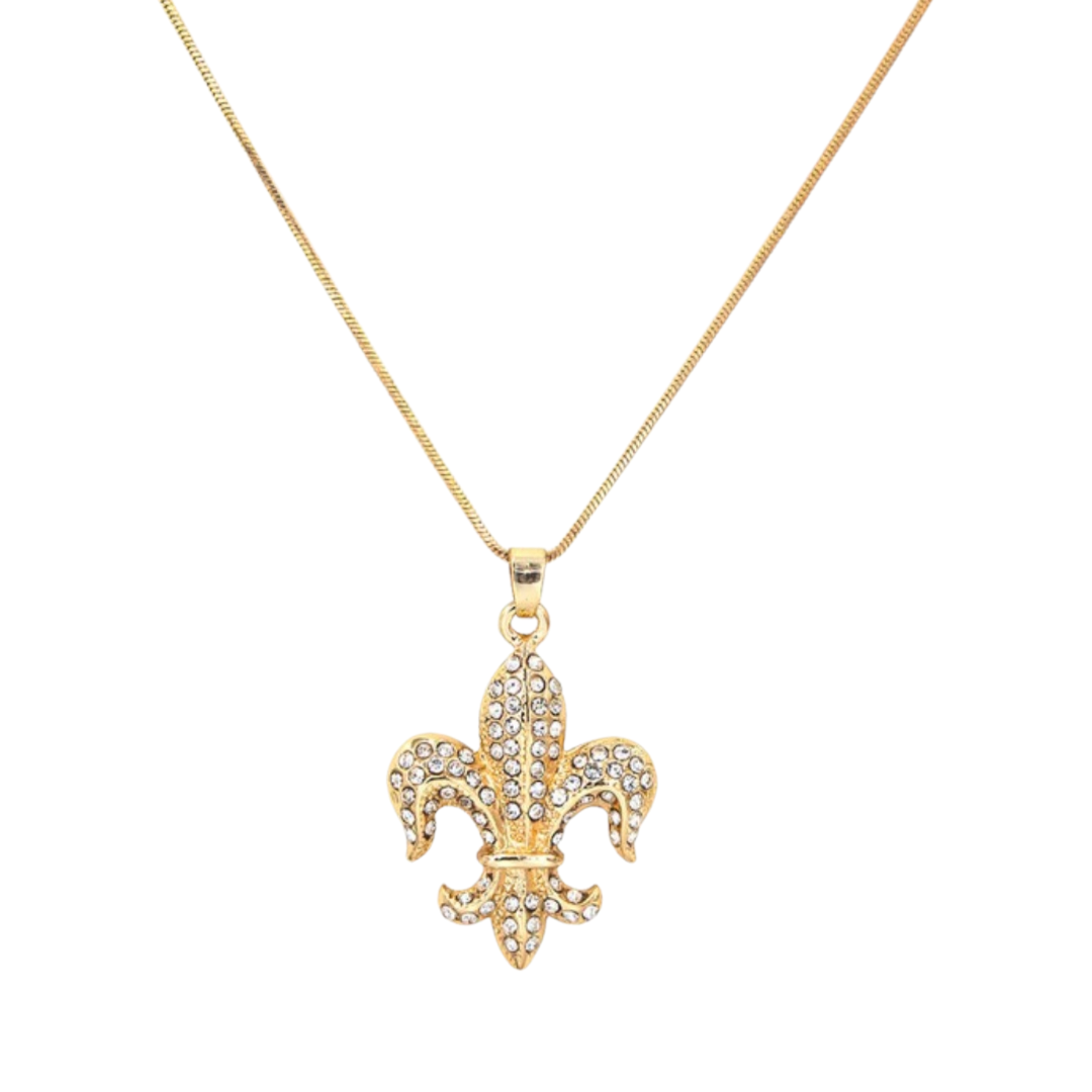 fleur de lis necklace