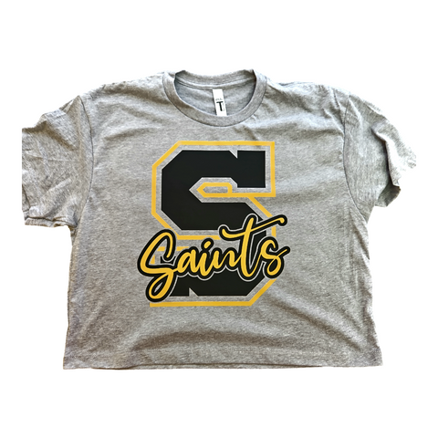 "S"  crop gray