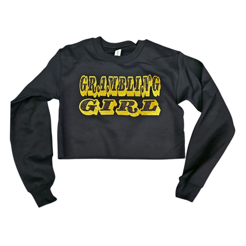 Grambling Girl fleece crop oversized